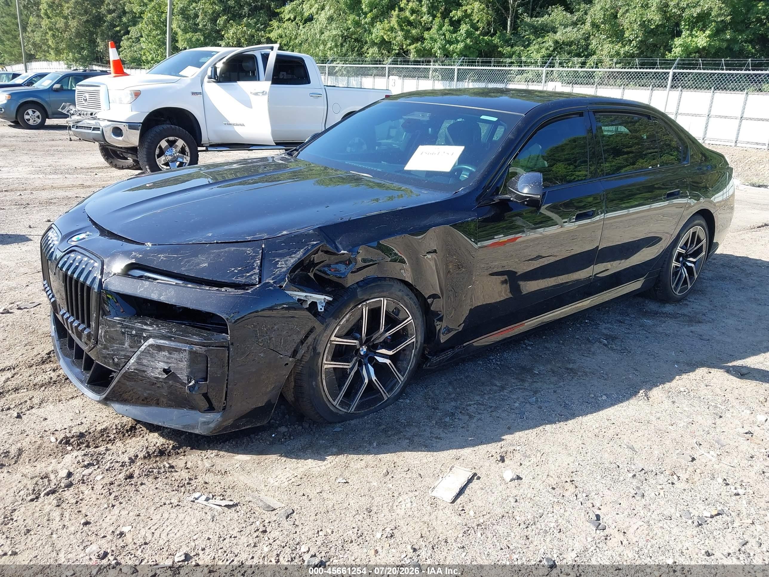 2023 Bmw 740 I Black vin: WBA23EH0XPCM14278