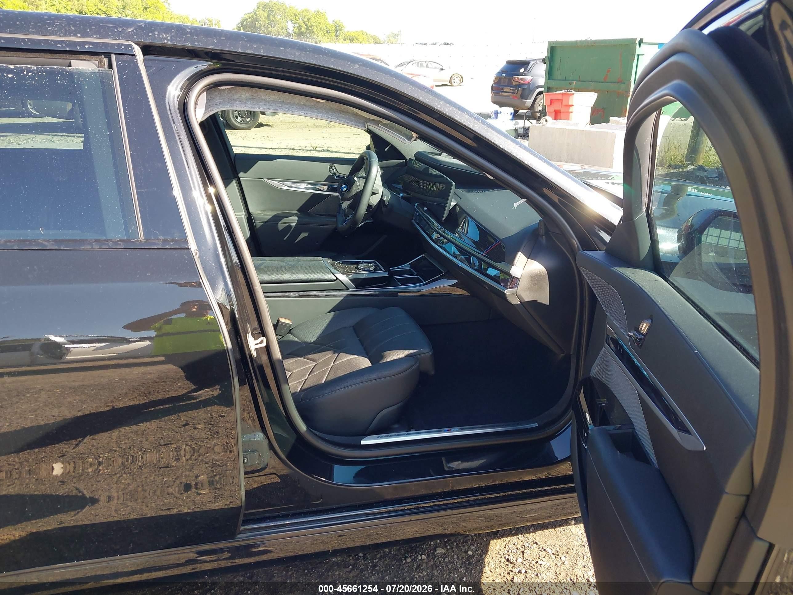 2023 Bmw 740 I Black vin: WBA23EH0XPCM14278