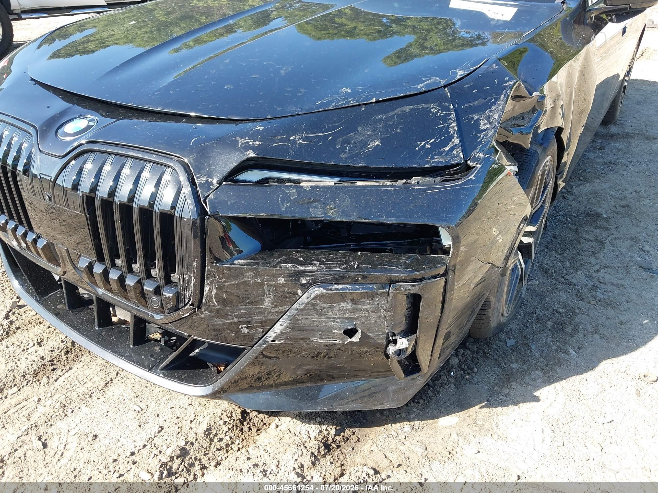 2023 Bmw 740 I Black vin: WBA23EH0XPCM14278