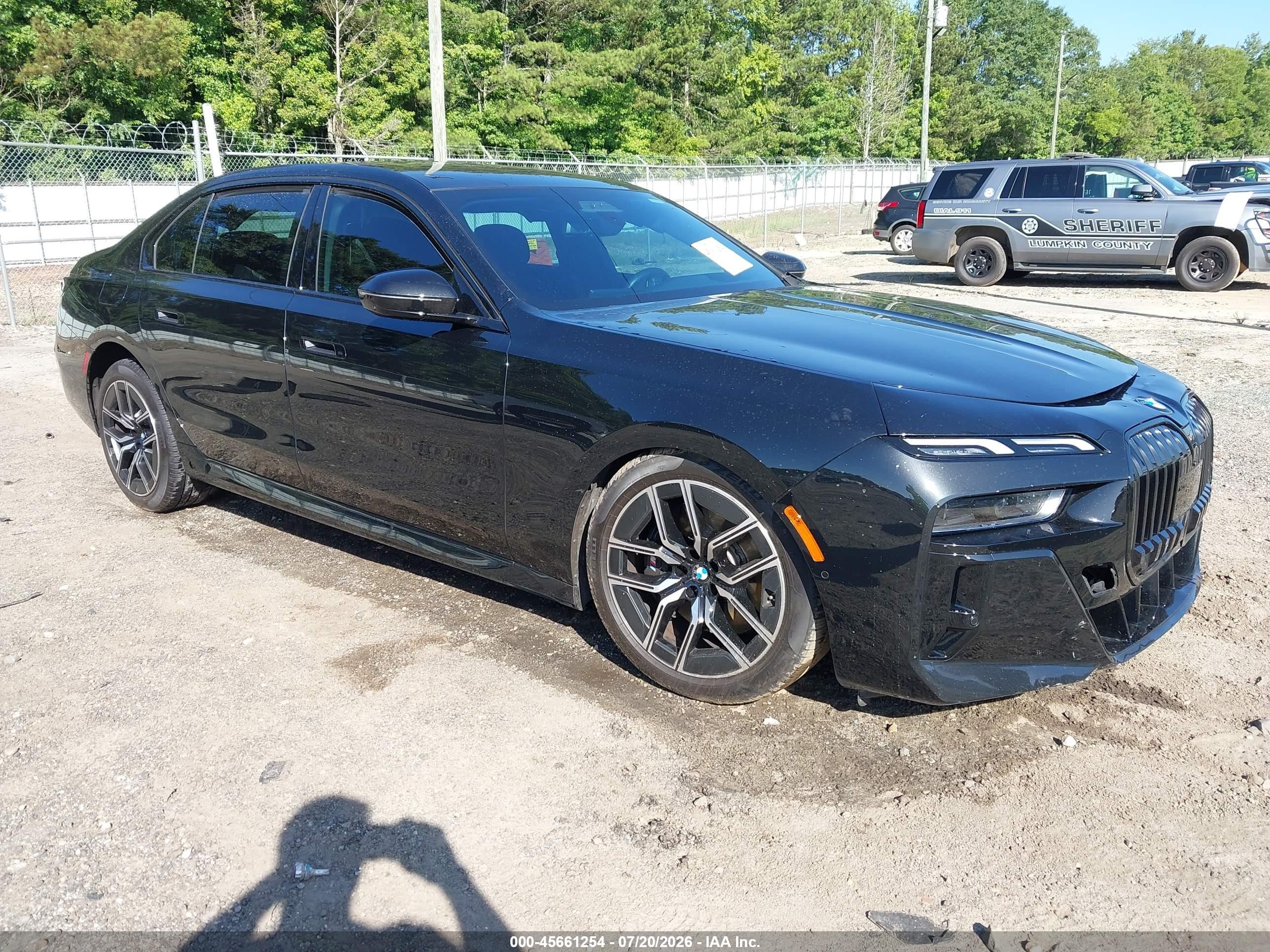 2023 Bmw 740 I Black vin: WBA23EH0XPCM14278