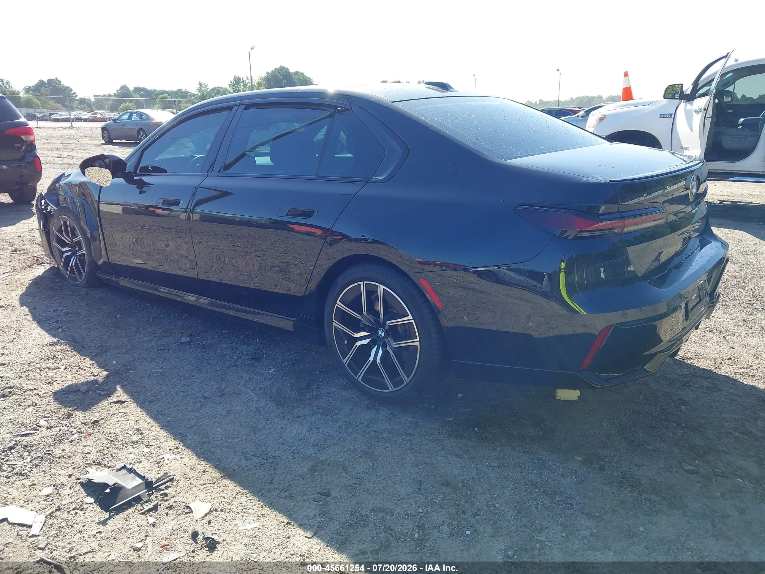 2023 Bmw 740 I Black vin: WBA23EH0XPCM14278