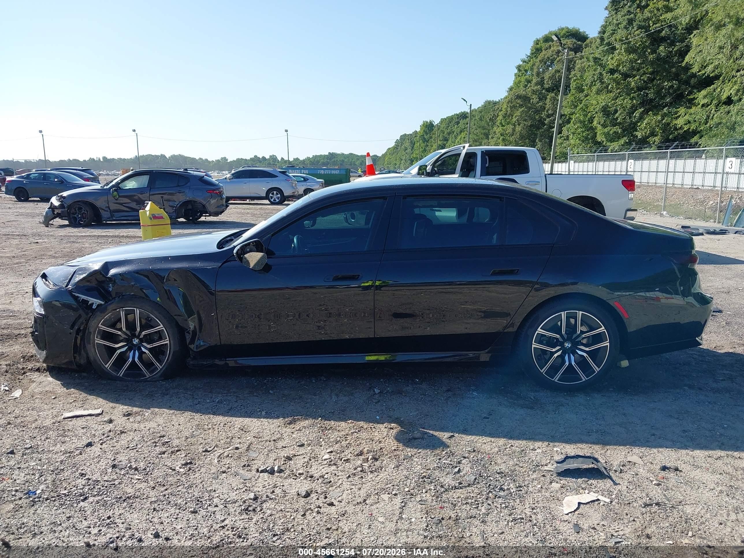 2023 Bmw 740 I Black vin: WBA23EH0XPCM14278