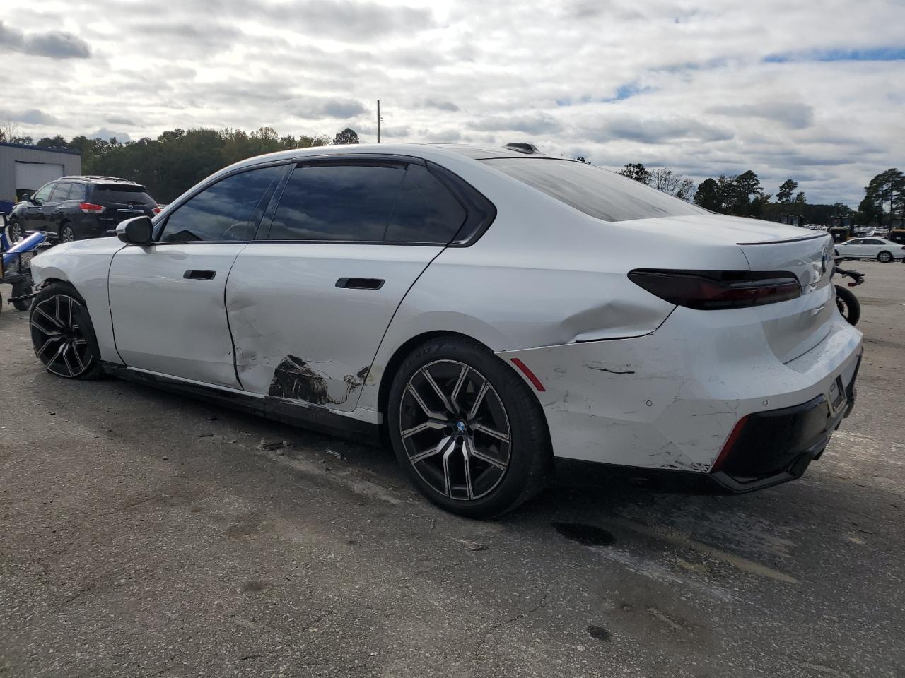 2023 Bmw 740 I White vin: WBA23EH0XPCM44381