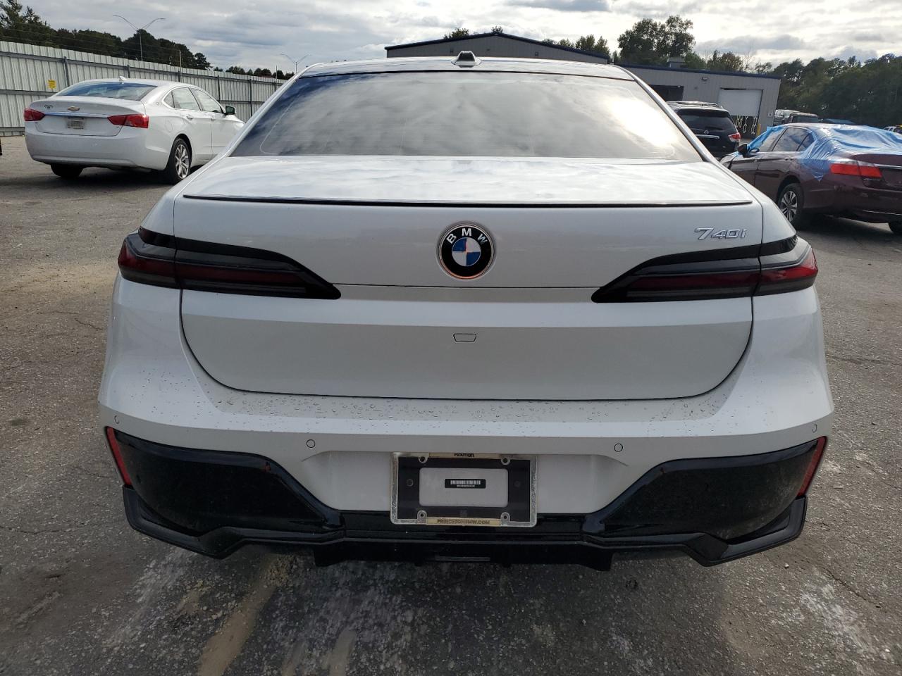 2023 Bmw 740 I White vin: WBA23EH0XPCM44381