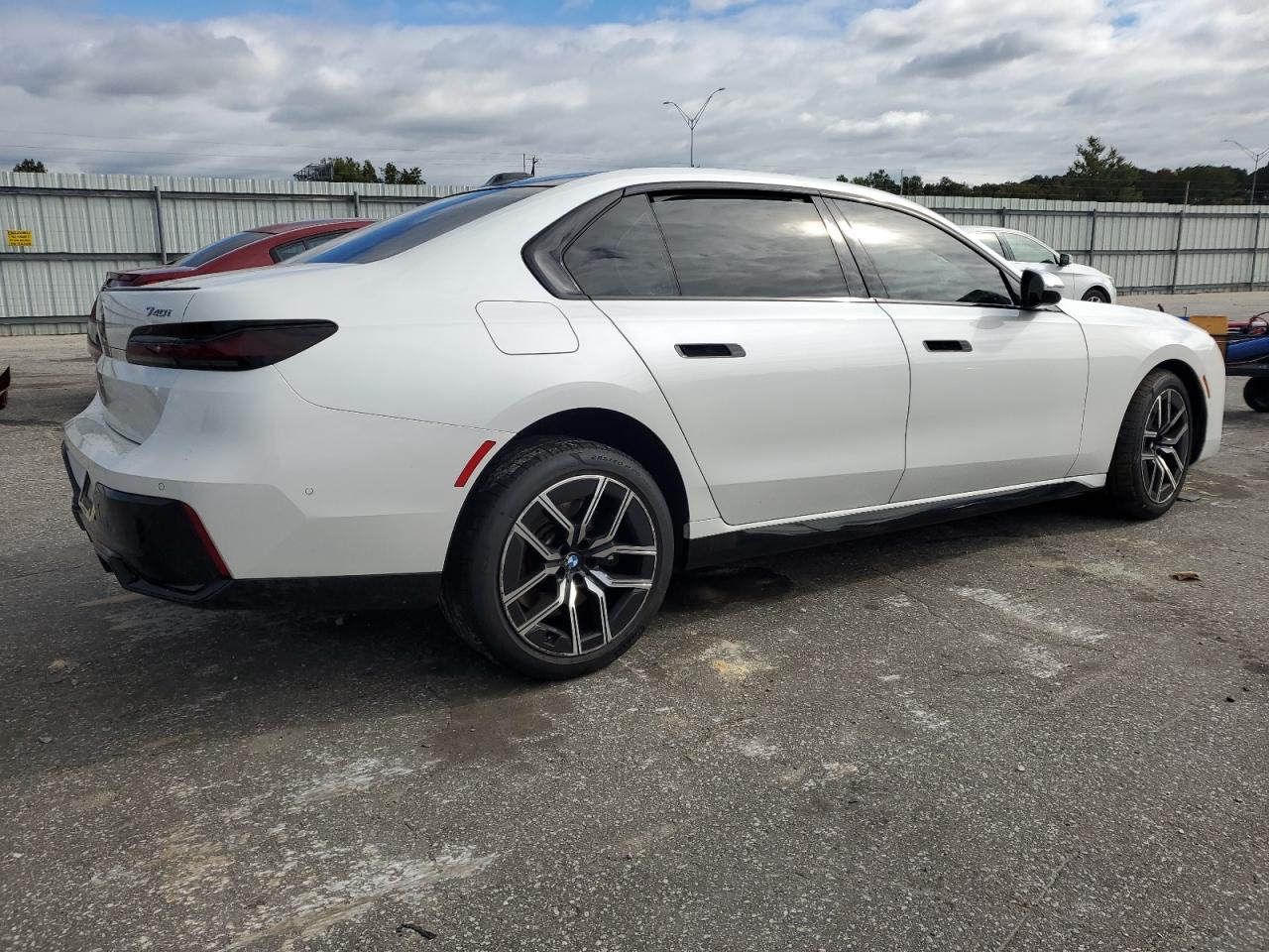 2023 Bmw 740 I White vin: WBA23EH0XPCM44381