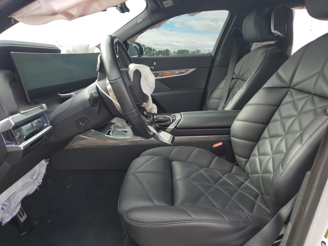2023 Bmw 740 I White vin: WBA23EH0XPCM44381