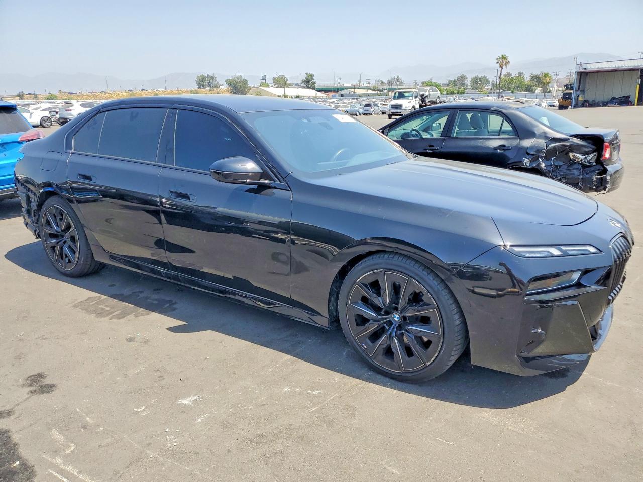 2023 Bmw 740 I Black vin: WBA23EH0XPCN13313