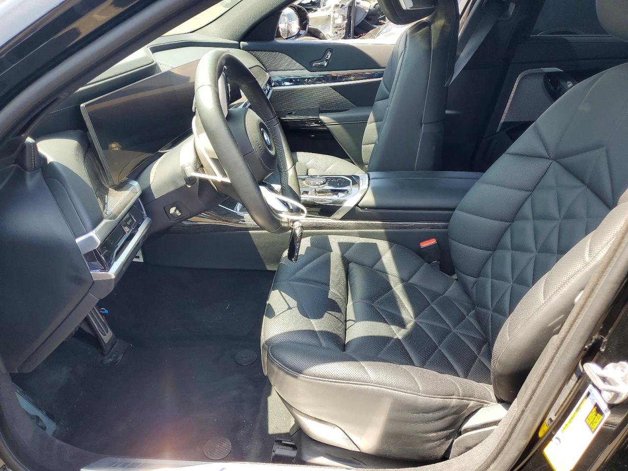 2023 Bmw 740 I Black vin: WBA23EH0XPCN13313