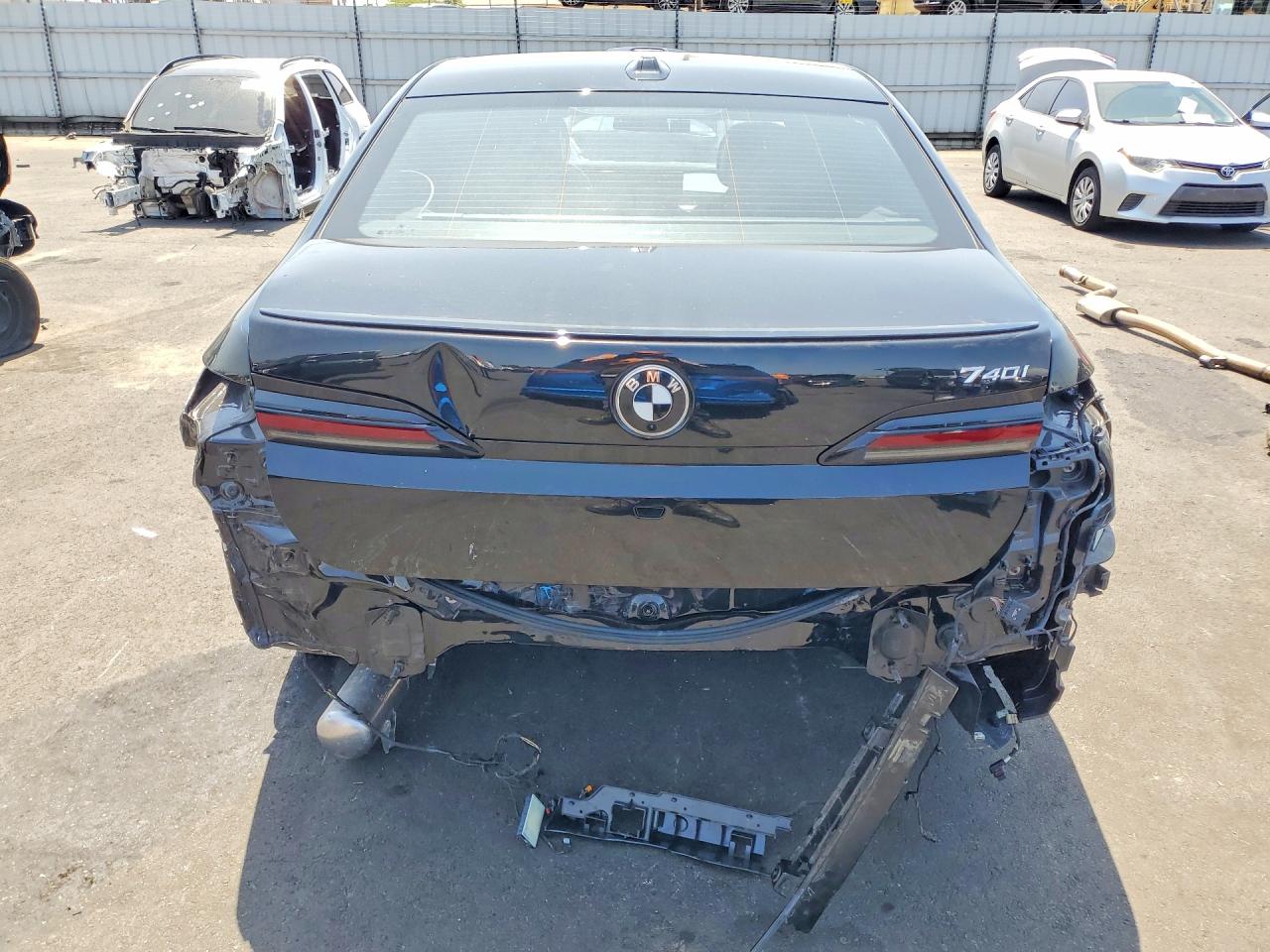 2023 Bmw 740 I Black vin: WBA23EH0XPCN13313