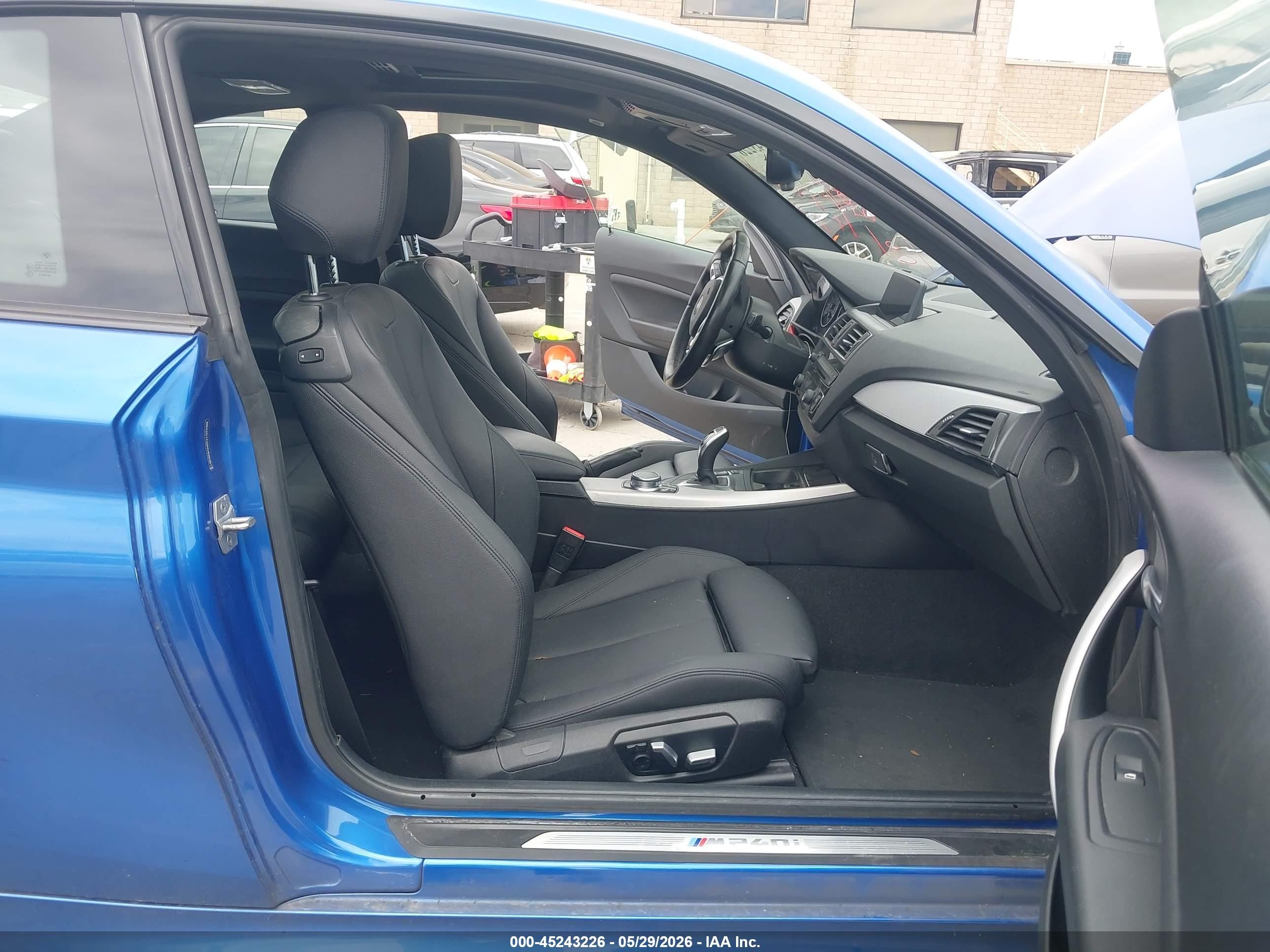2017 Bmw M240i Blue vin: WBA2G1C32HV639301