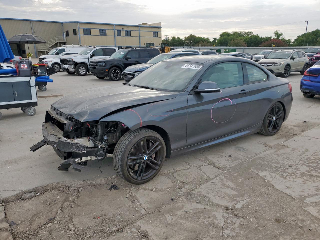 2021 Bmw 230i    Charcoal vin: WBA2J1C07M7J55789