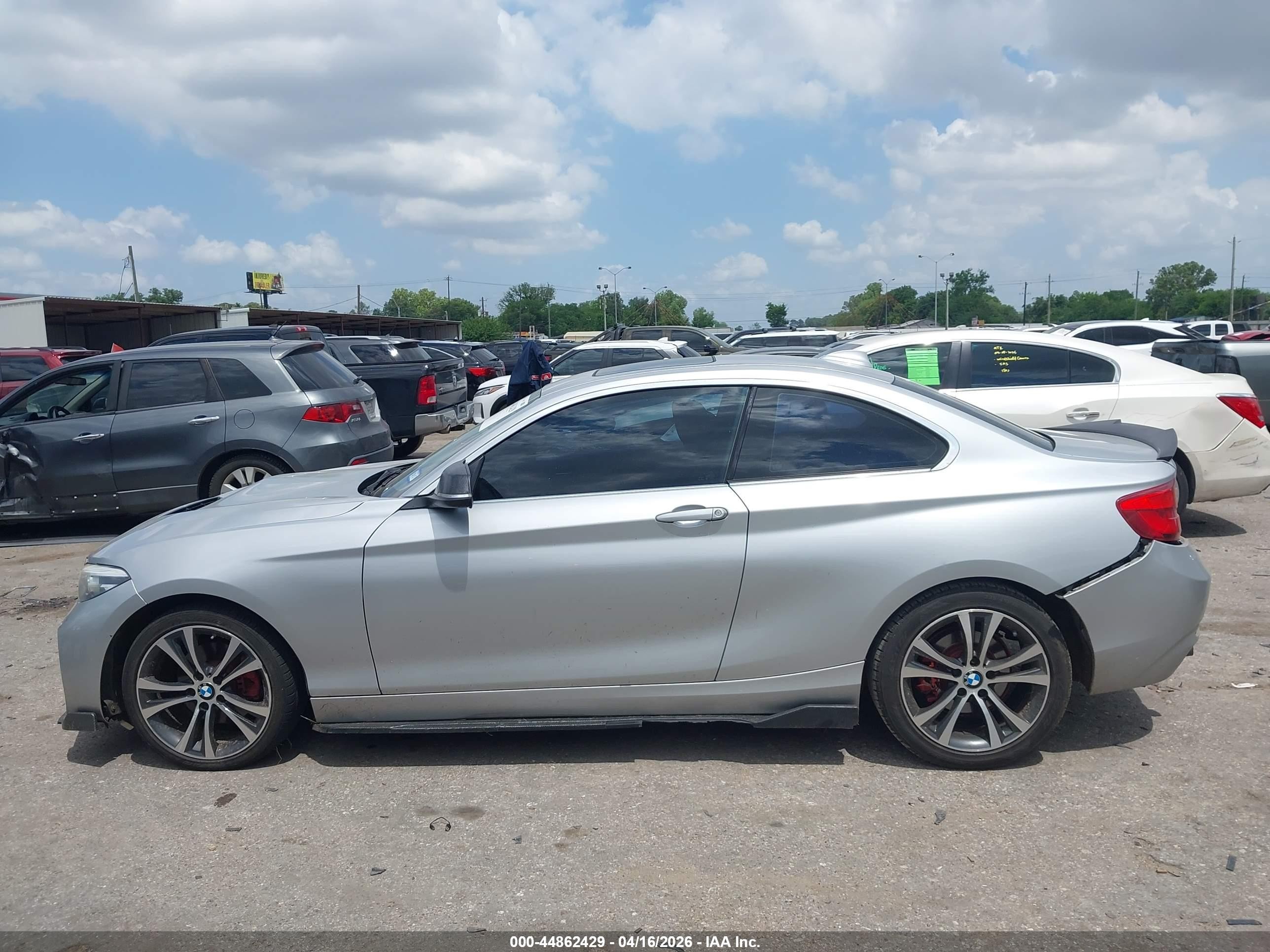 2018 Bmw 230i   Silver vin: WBA2J1C51JVD09550