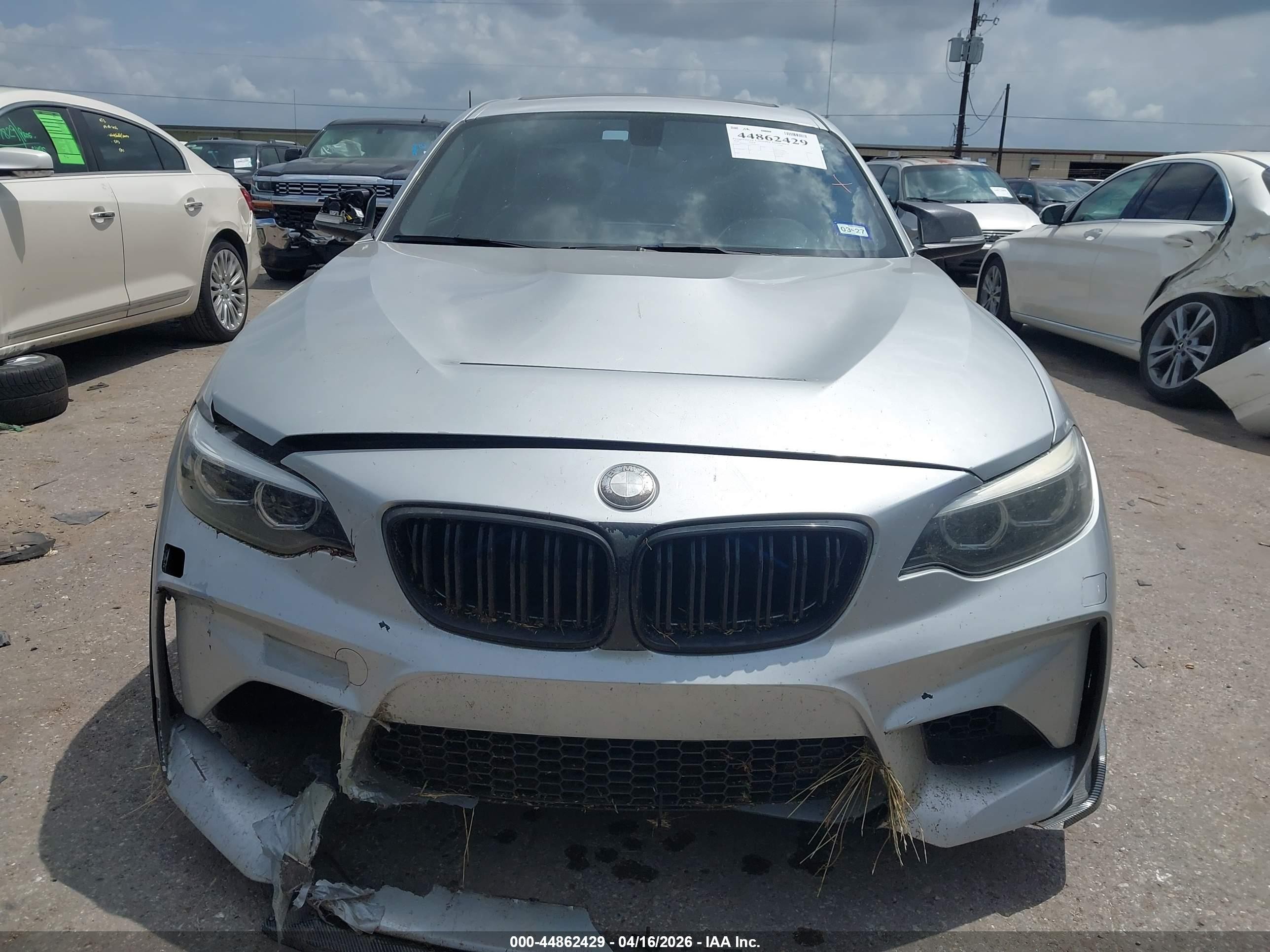 2018 Bmw 230i   Silver vin: WBA2J1C51JVD09550
