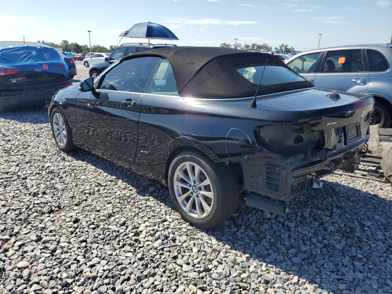 2020 Bmw 230xi Black vin: WBA2K1C04L7F83558