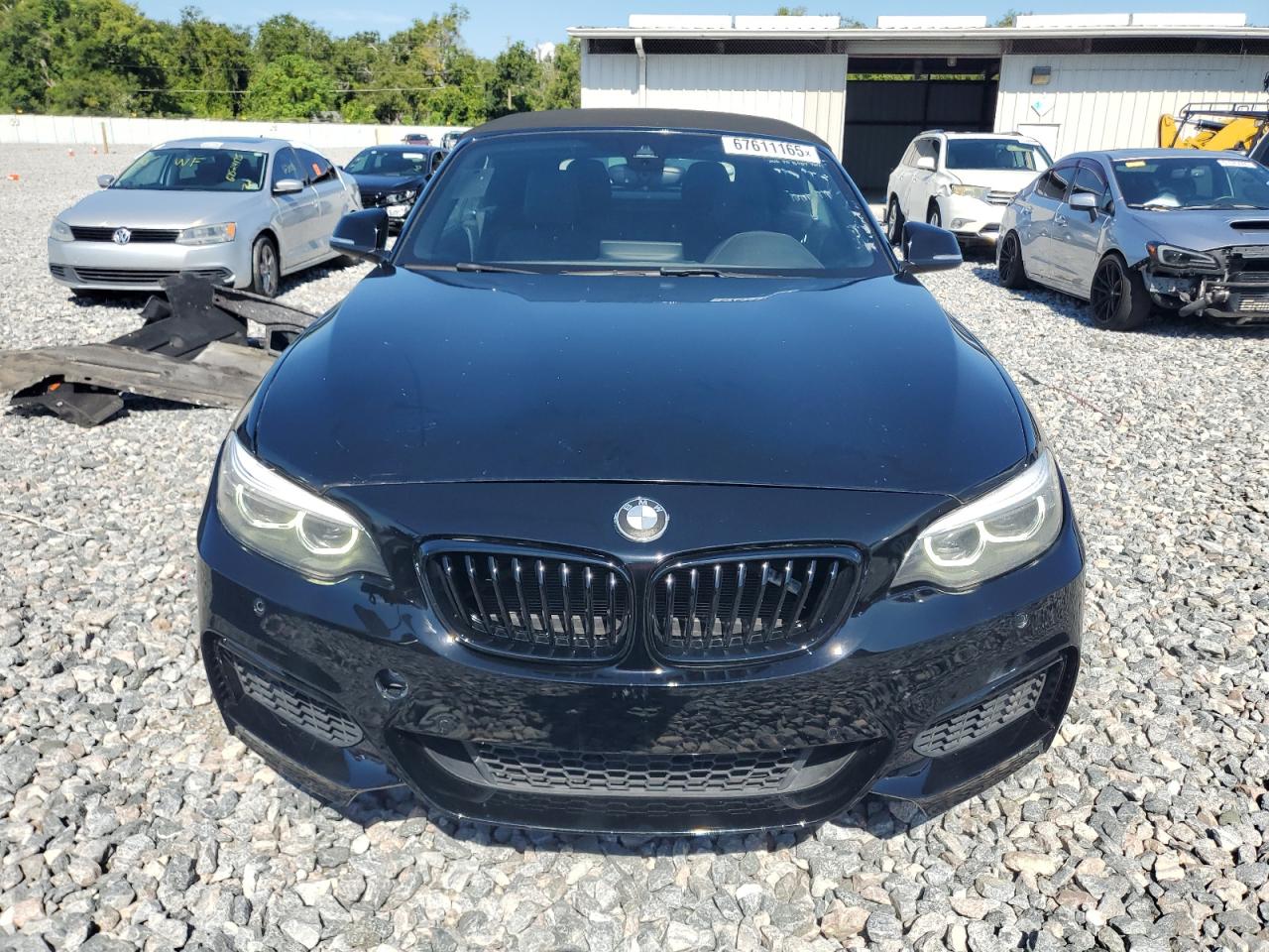 2020 Bmw 230xi Black vin: WBA2K1C04L7F83558
