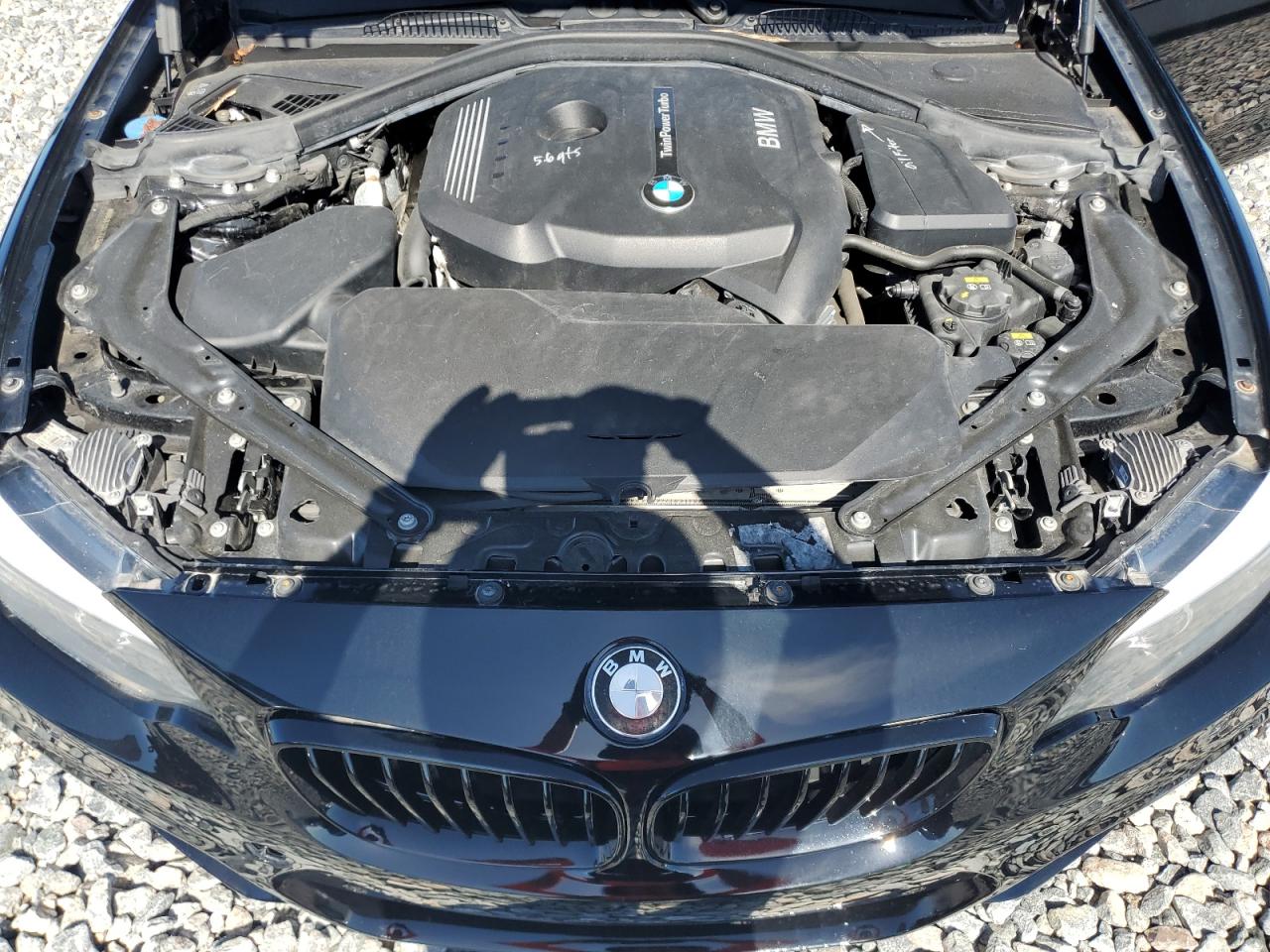 2020 Bmw 230xi Black vin: WBA2K1C04L7F83558