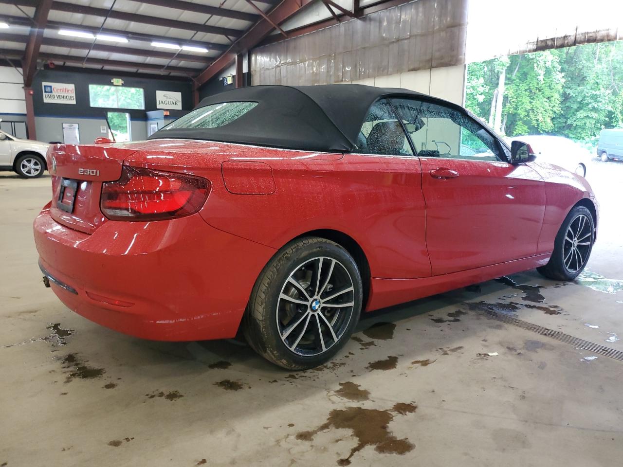 2020 Bmw 230i Красный vin: WBA2M7C09L7G28779