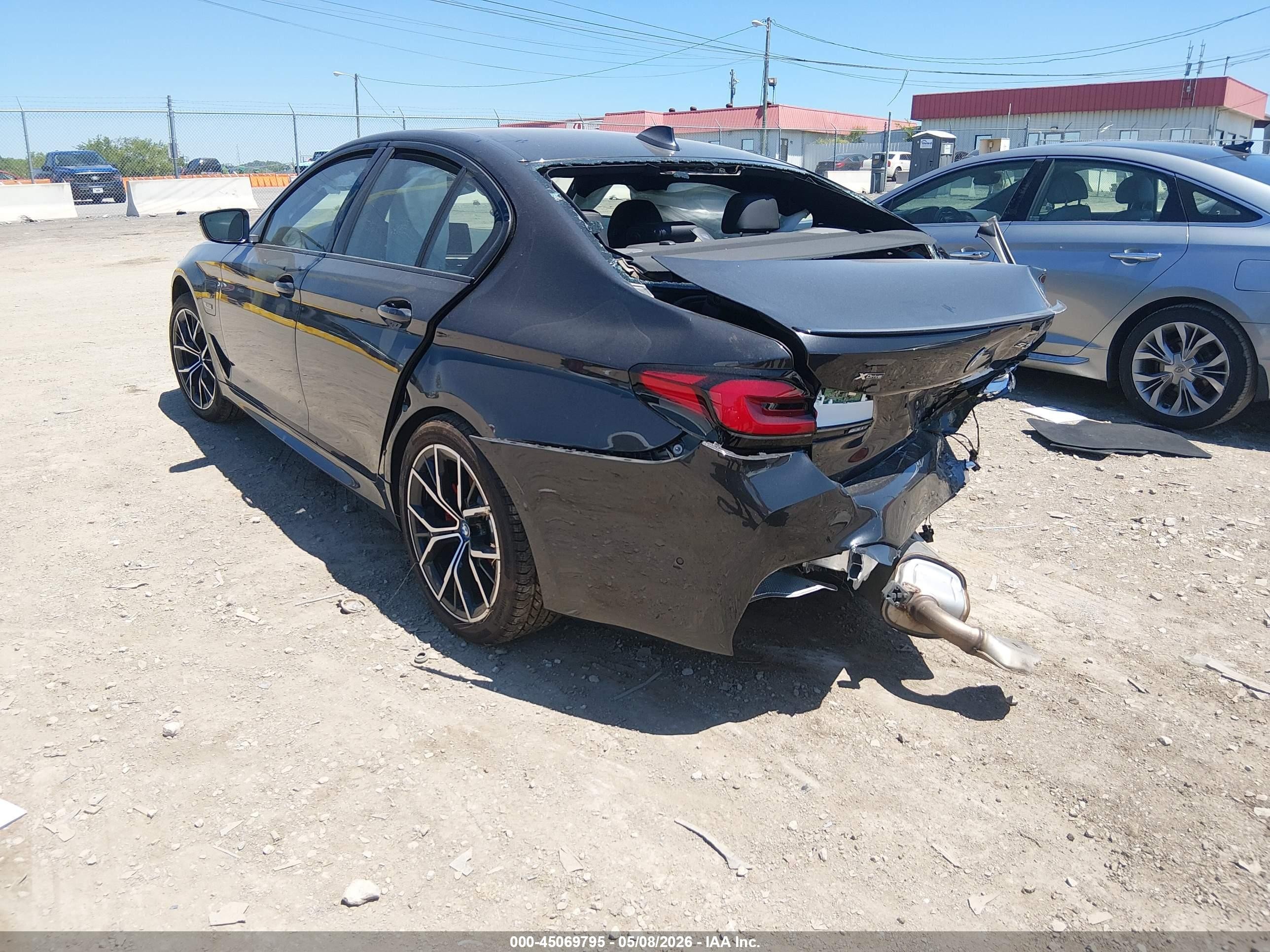 2023 Bmw 530e Xdrive Black vin: WBA33AG06PCL90639