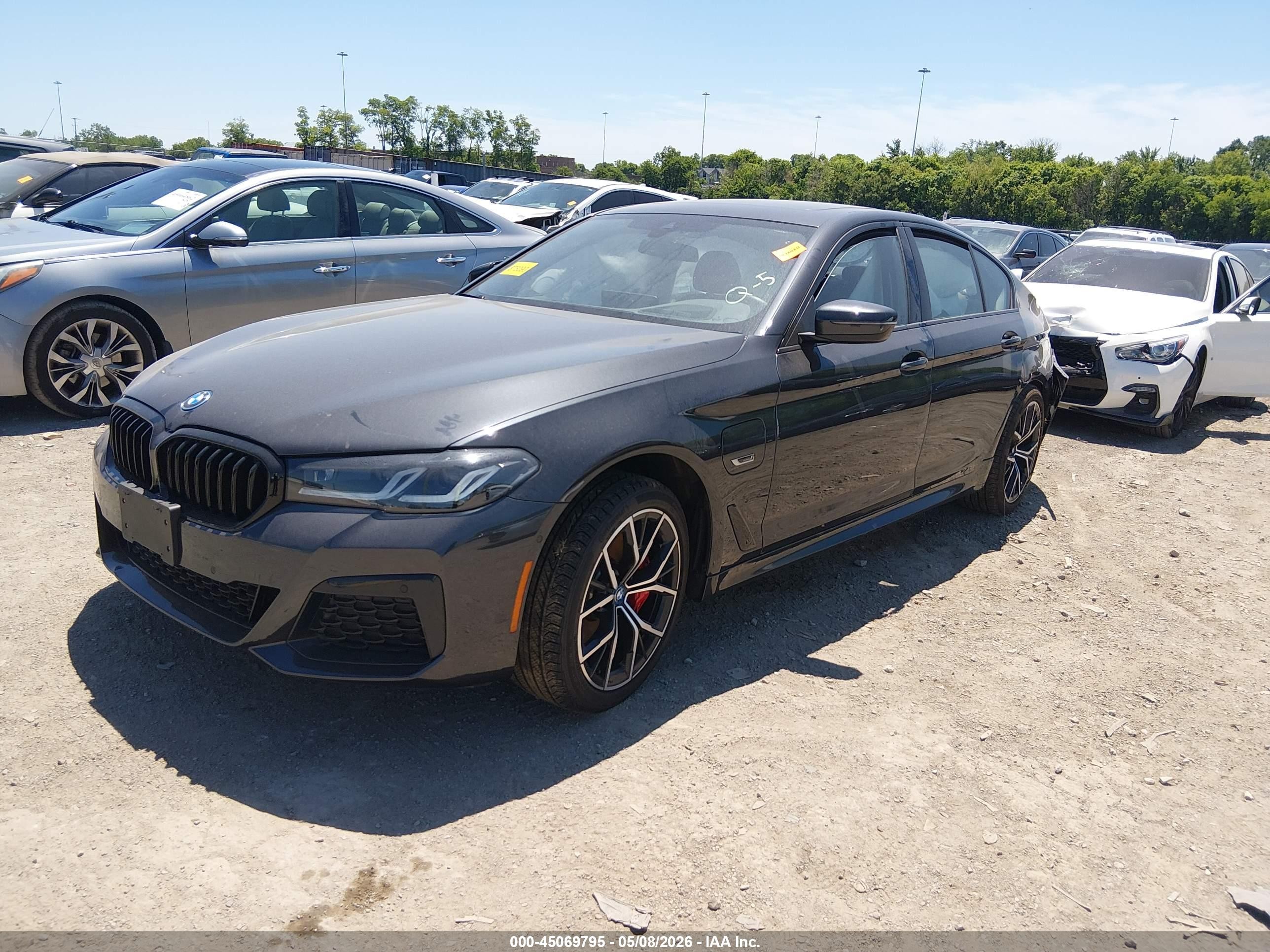 2023 Bmw 530e Xdrive Black vin: WBA33AG06PCL90639