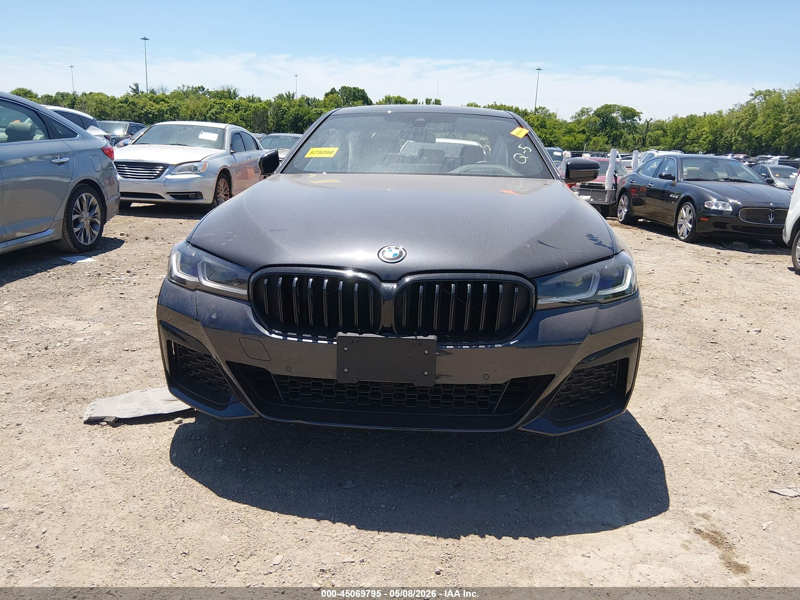2023 Bmw 530e Xdrive Black vin: WBA33AG06PCL90639