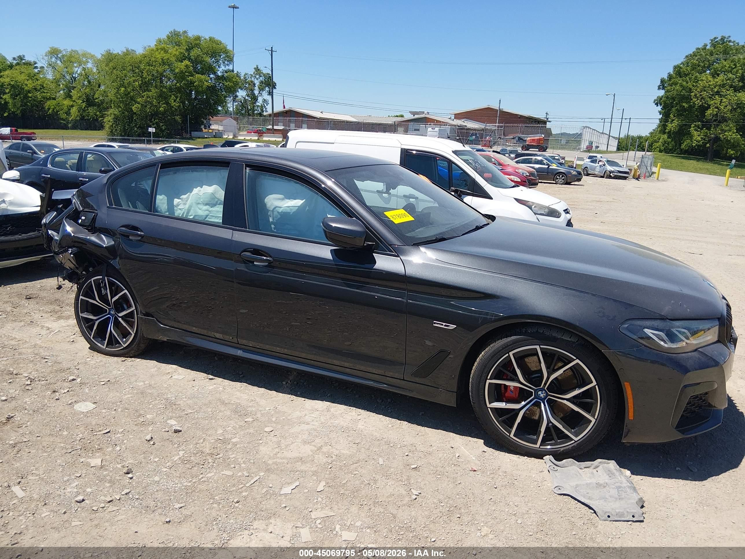 2023 Bmw 530e Xdrive Black vin: WBA33AG06PCL90639