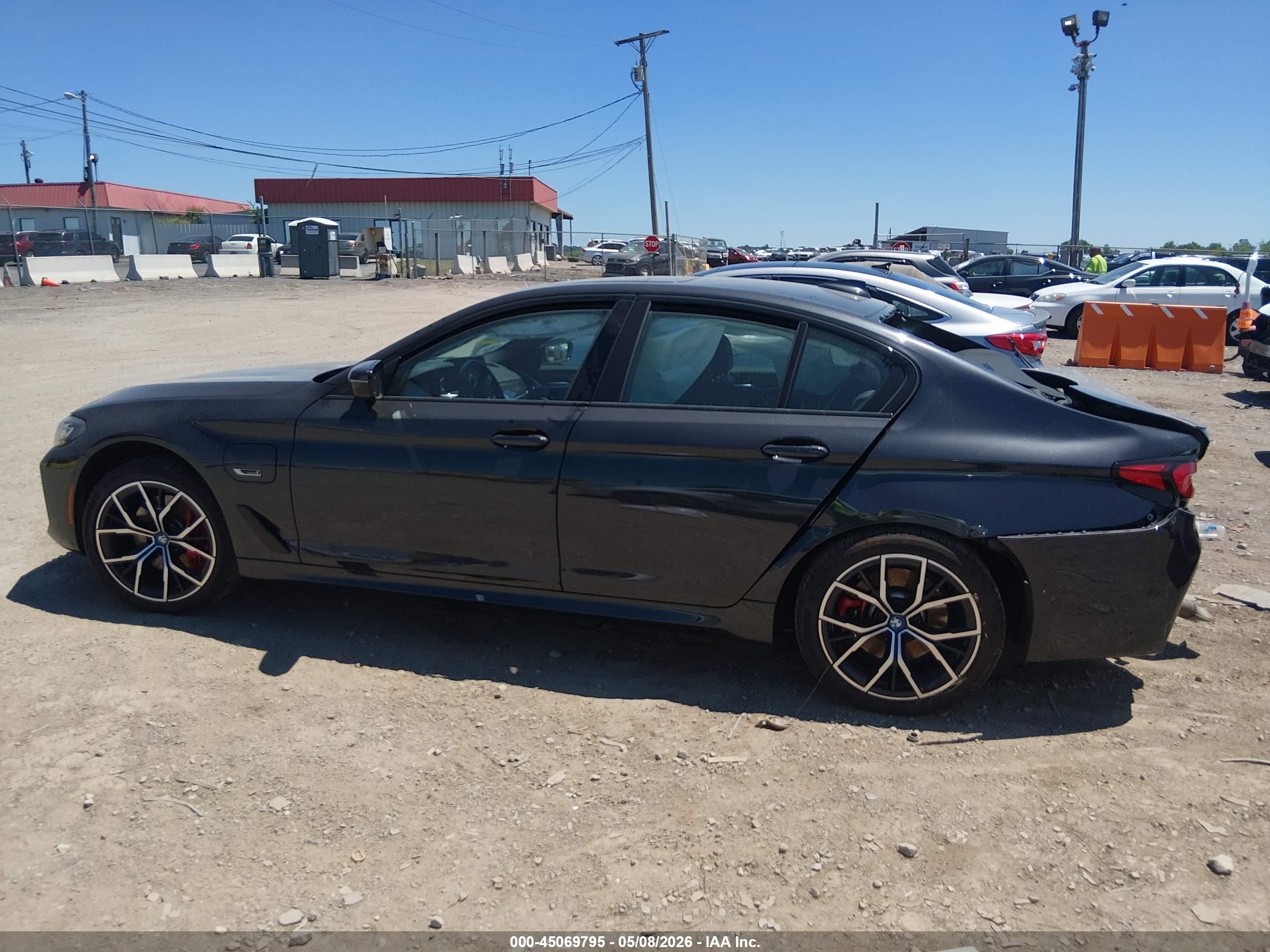 2023 Bmw 530e Xdrive Black vin: WBA33AG06PCL90639