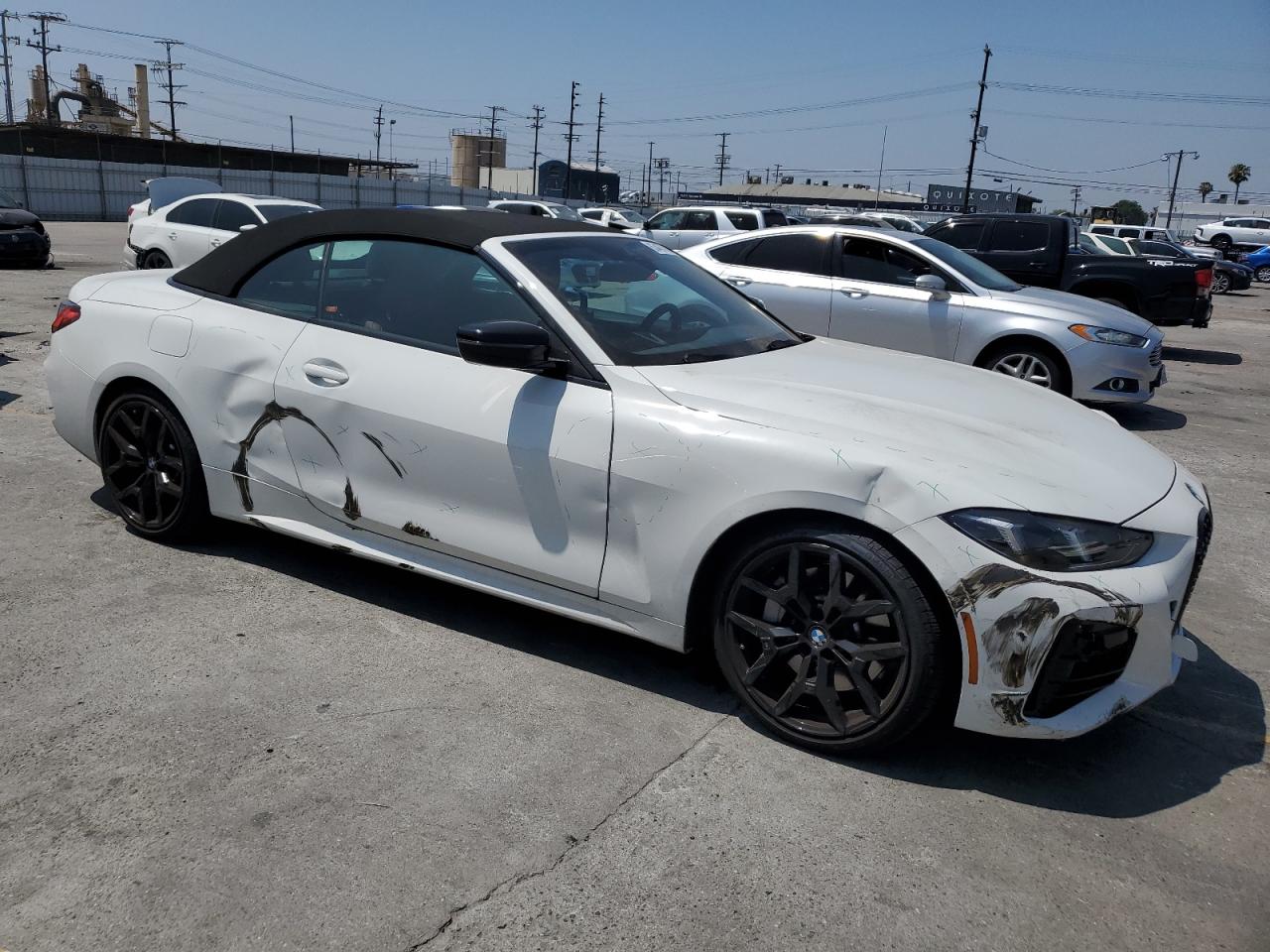 2025 Bmw 430i    White vin: WBA33DB07SCS09145