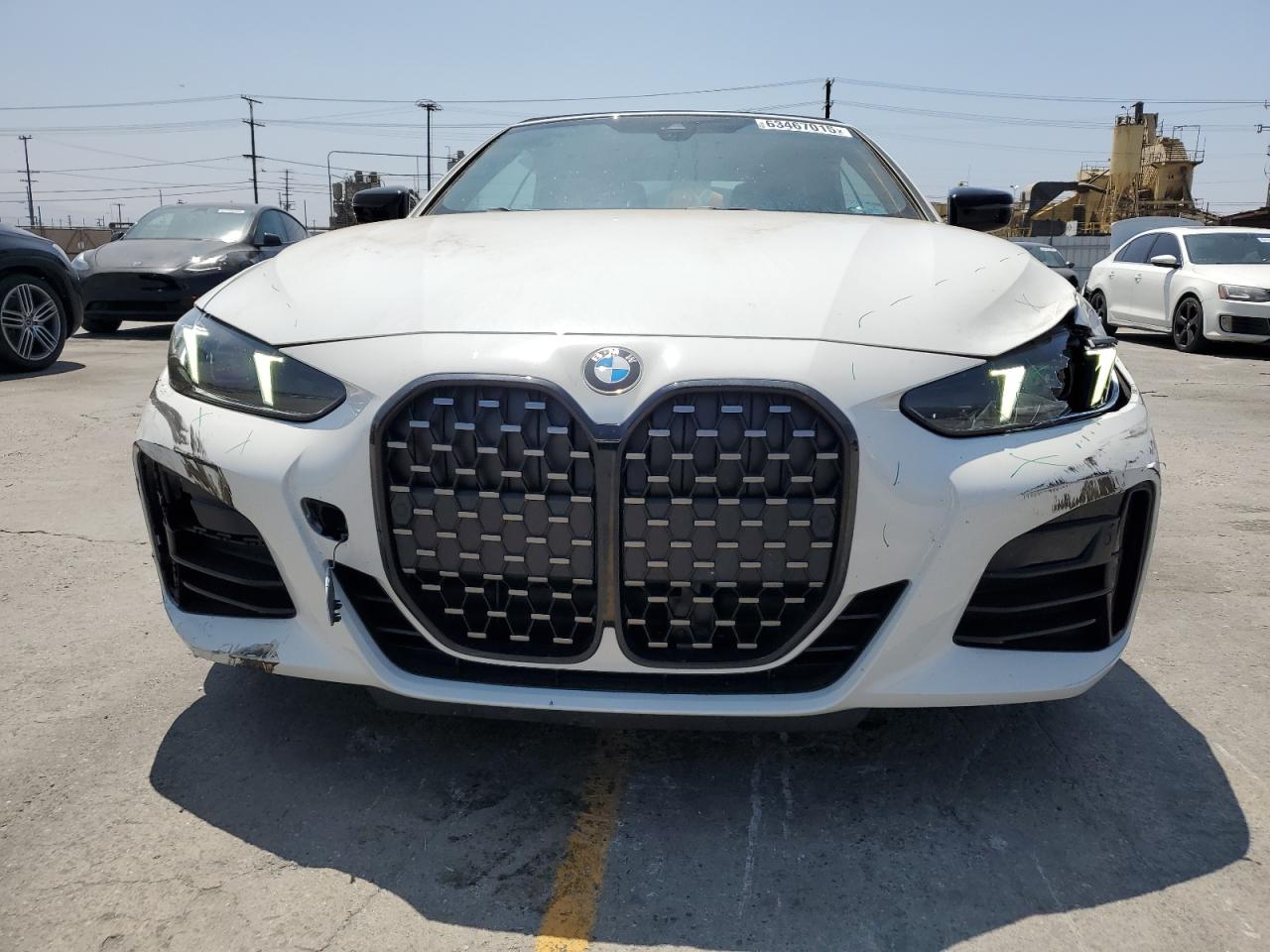 2025 Bmw 430i    White vin: WBA33DB07SCS09145