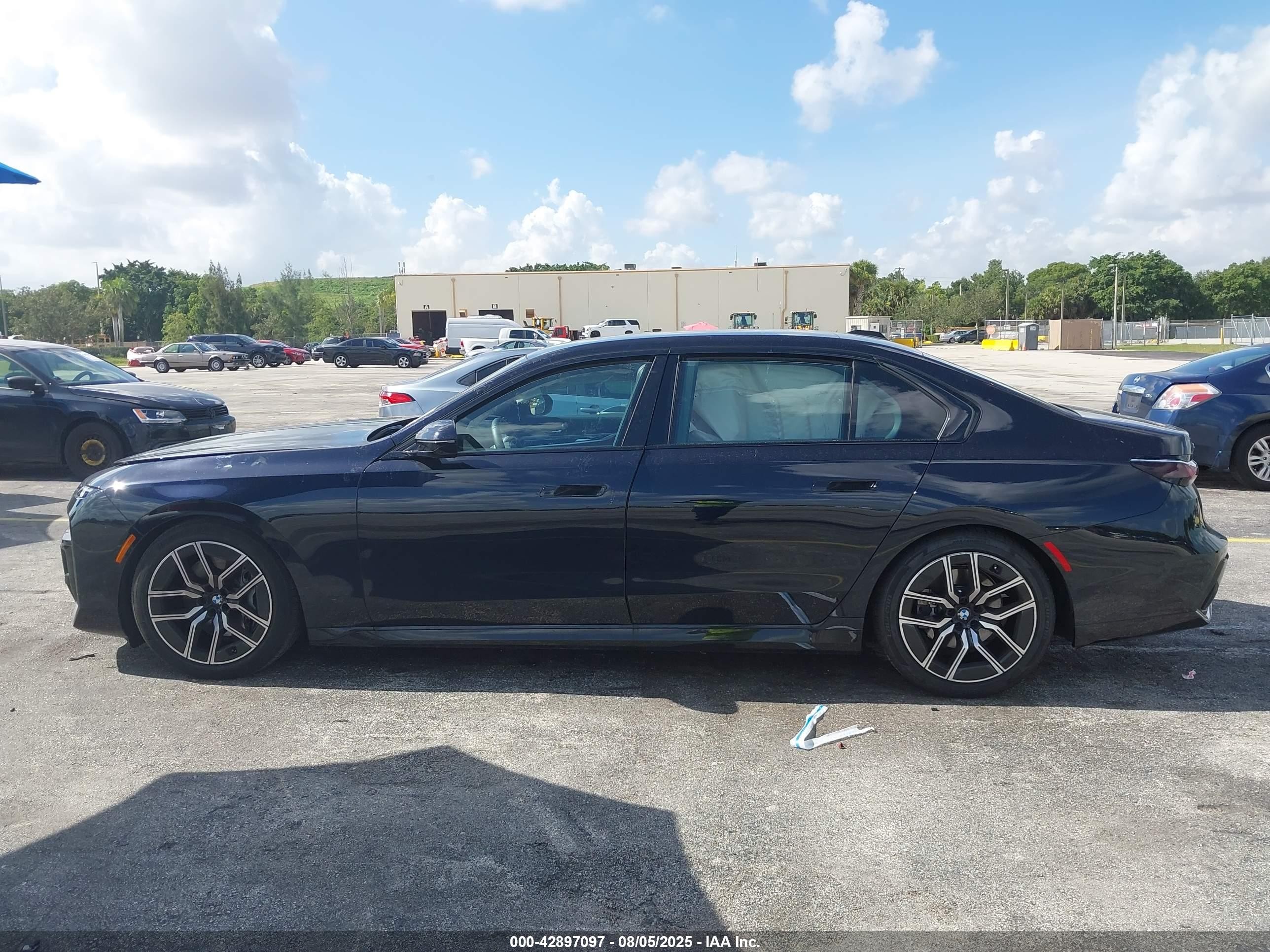2025 Bmw 740 I Xdrive Black vin: WBA33EH00SCU97507