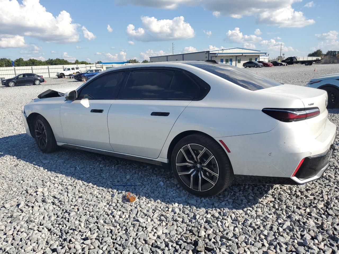 2024 Bmw 740 Xi White vin: WBA33EH02RCS76226