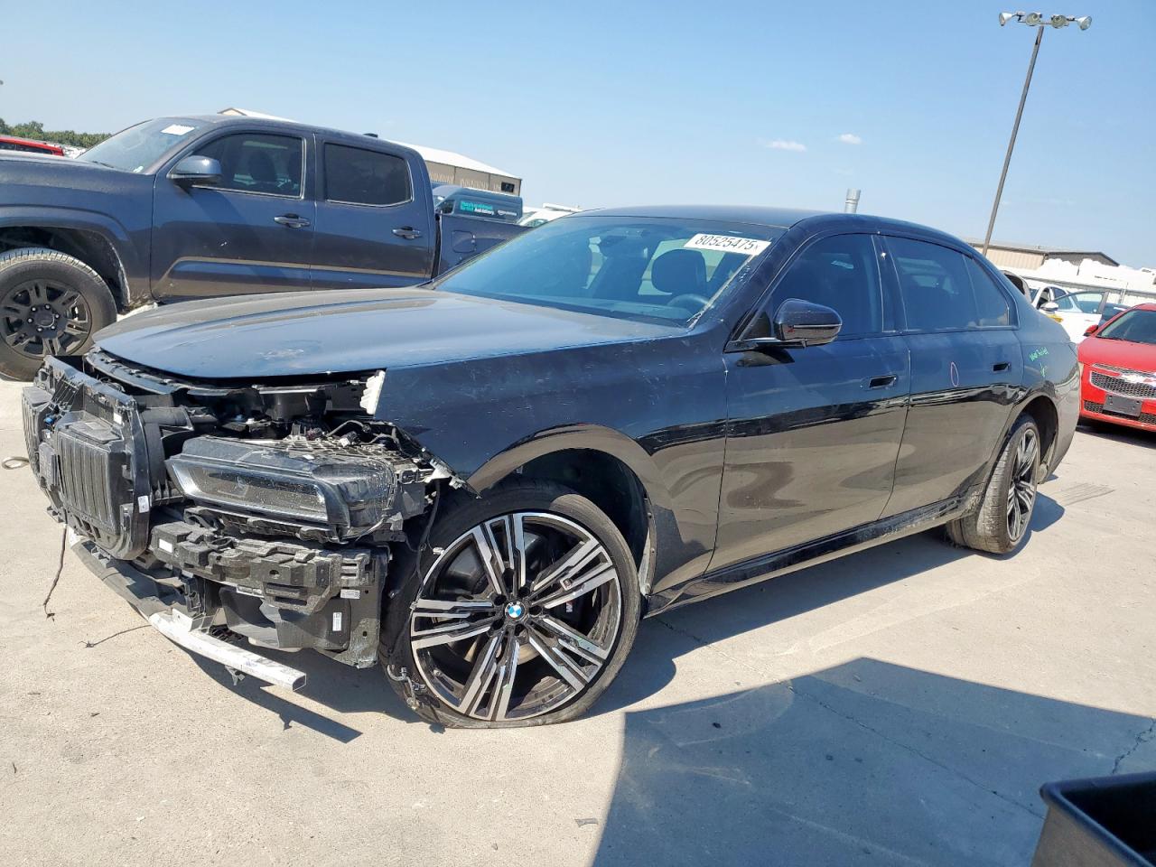 2024 Bmw 740 Xi Черный vin: WBA33EH04RCR17456