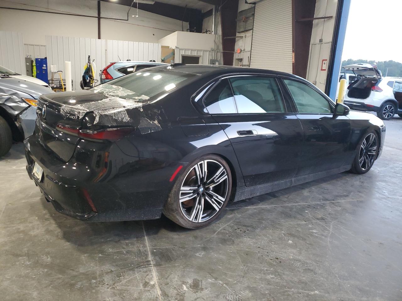 2024 Bmw 740 Xi Black vin: WBA33EH04RCR24049