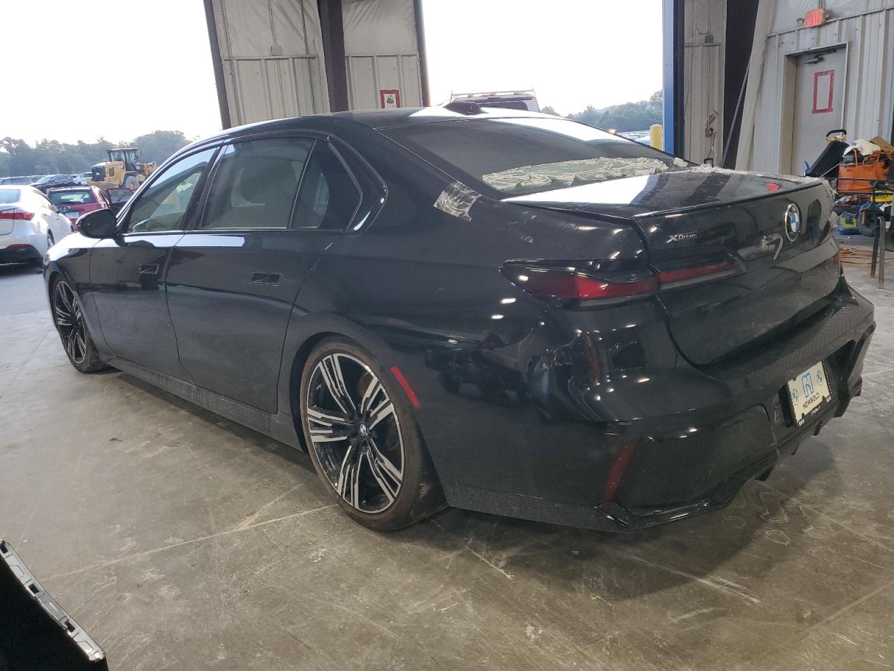2024 Bmw 740 Xi Black vin: WBA33EH04RCR24049