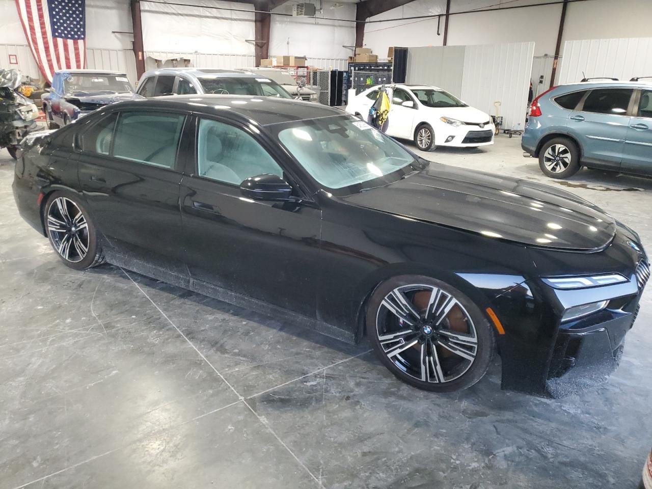 2024 Bmw 740 Xi Black vin: WBA33EH04RCR24049