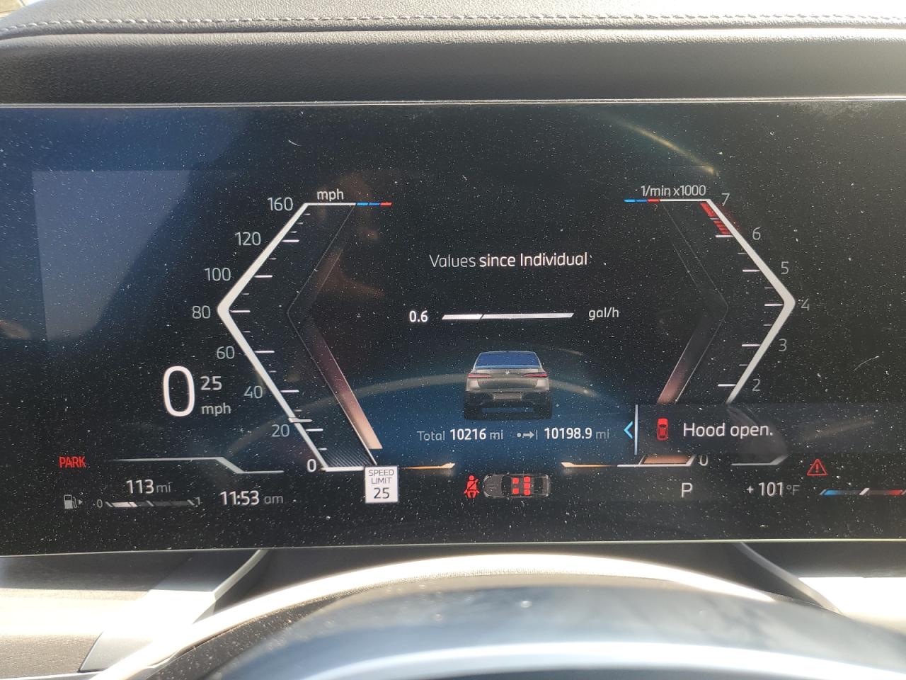 2024 Bmw 760 Xi Gray vin: WBA33EJ00RCP27213