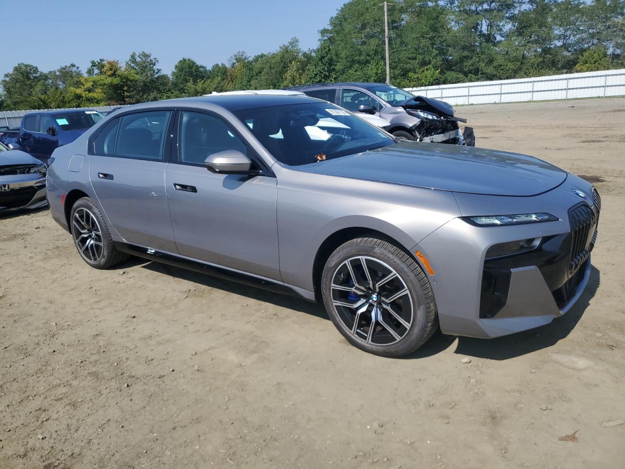 2024 Bmw 760 Xi Gray vin: WBA33EJ00RCP27213