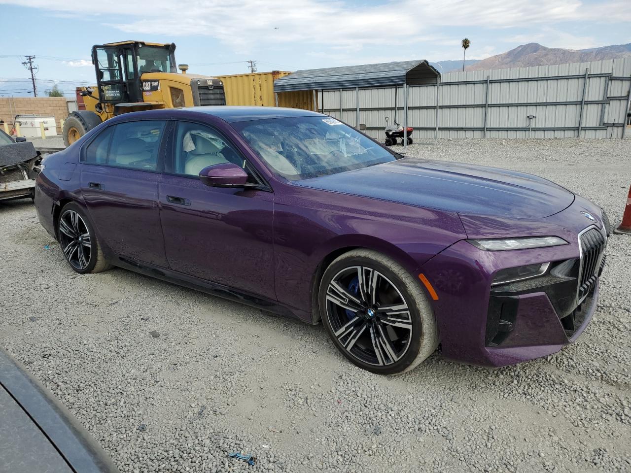 2024 Bmw 760 Xi Purple vin: WBA33EJ04RCR42772