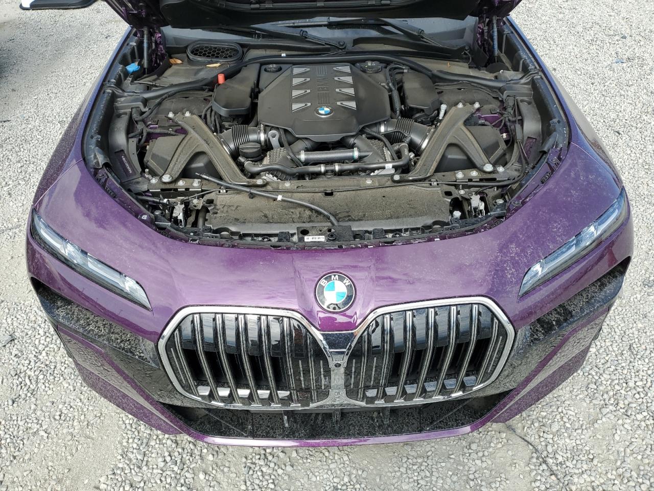 2024 Bmw 760 Xi Purple vin: WBA33EJ04RCR42772