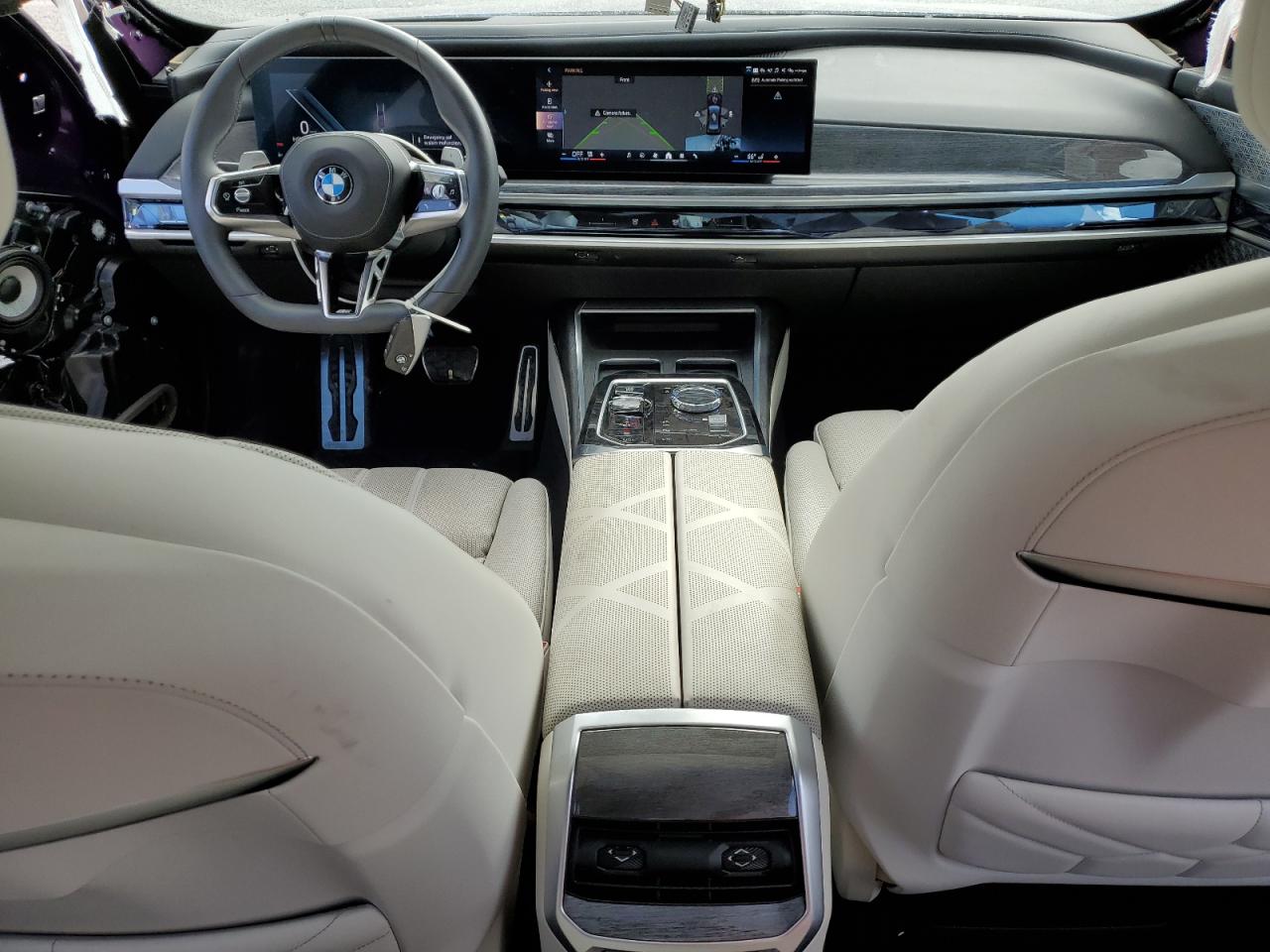 2024 Bmw 760 Xi Purple vin: WBA33EJ04RCR42772