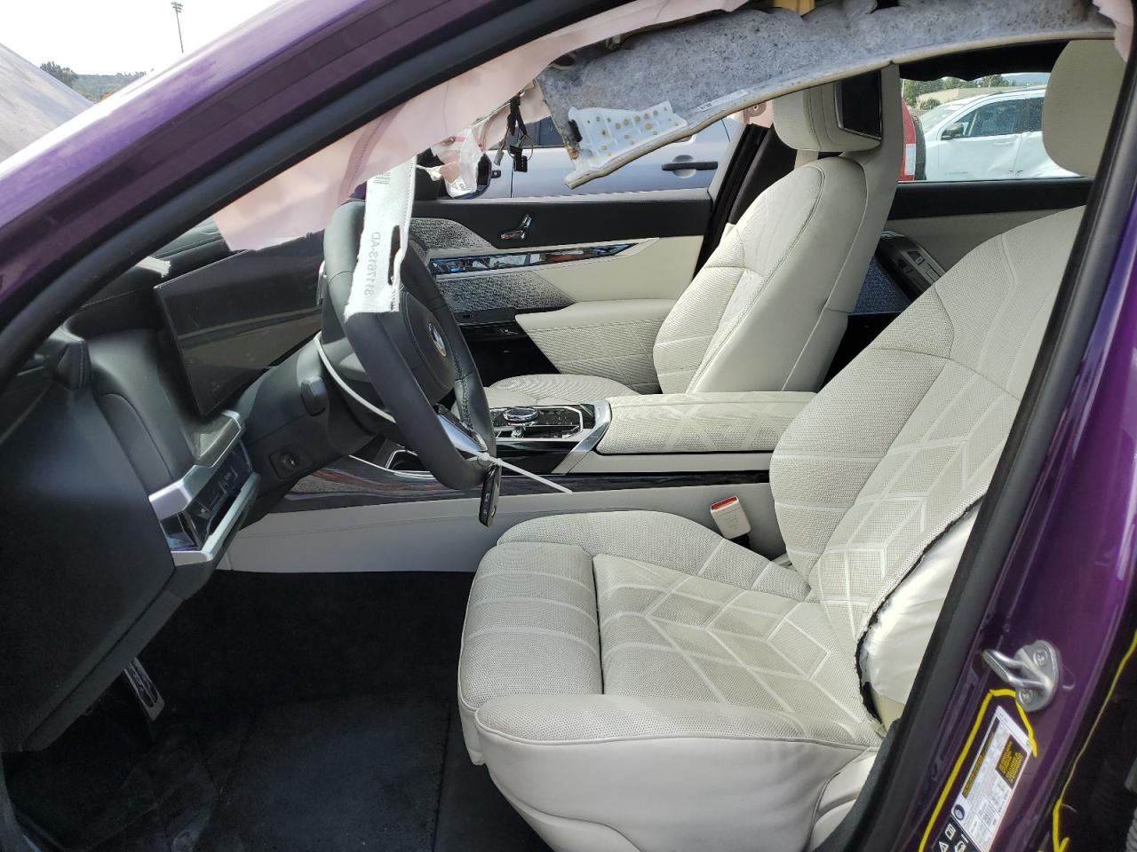2024 Bmw 760 Xi Purple vin: WBA33EJ04RCR42772