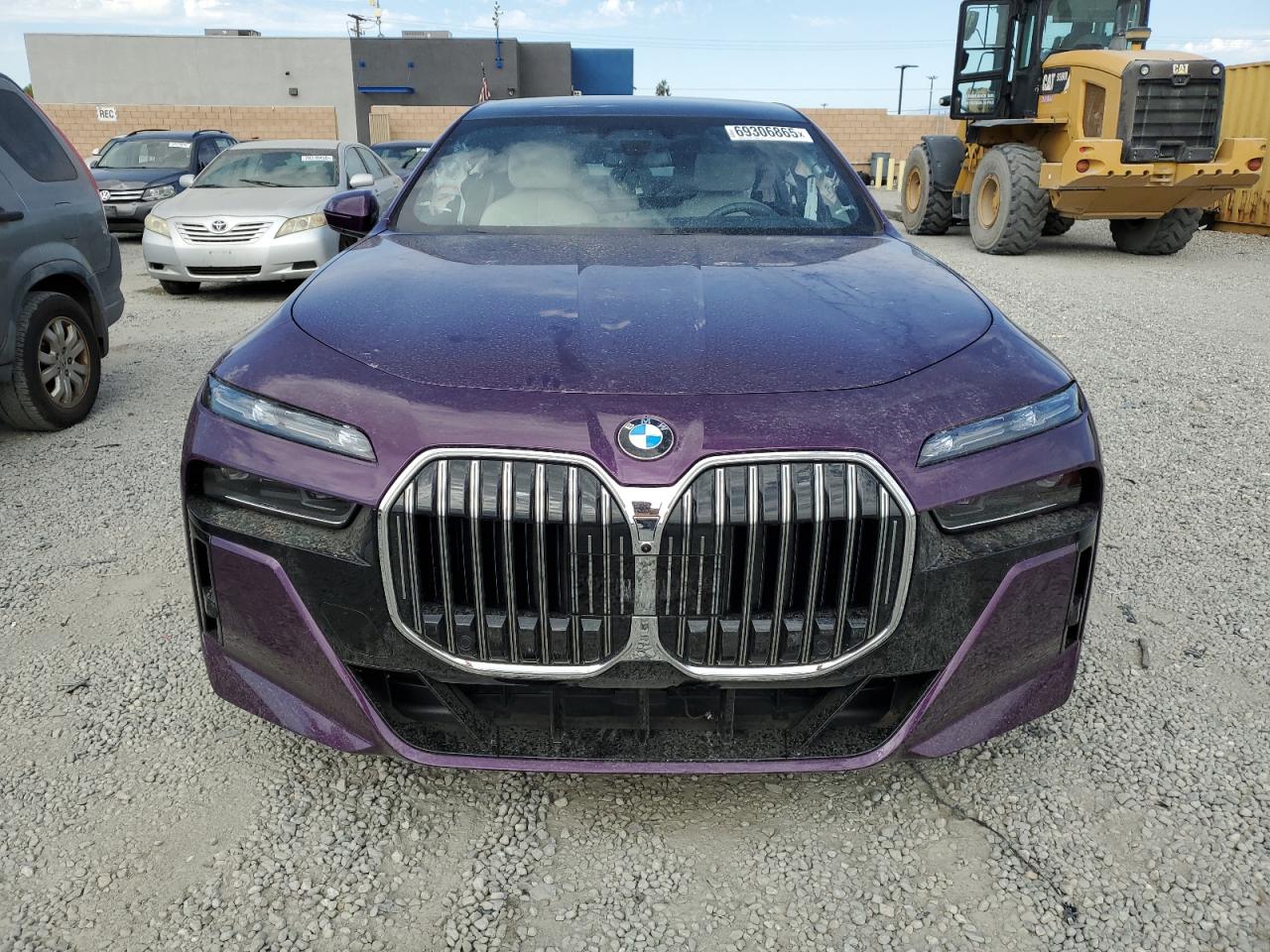 2024 Bmw 760 Xi Purple vin: WBA33EJ04RCR42772