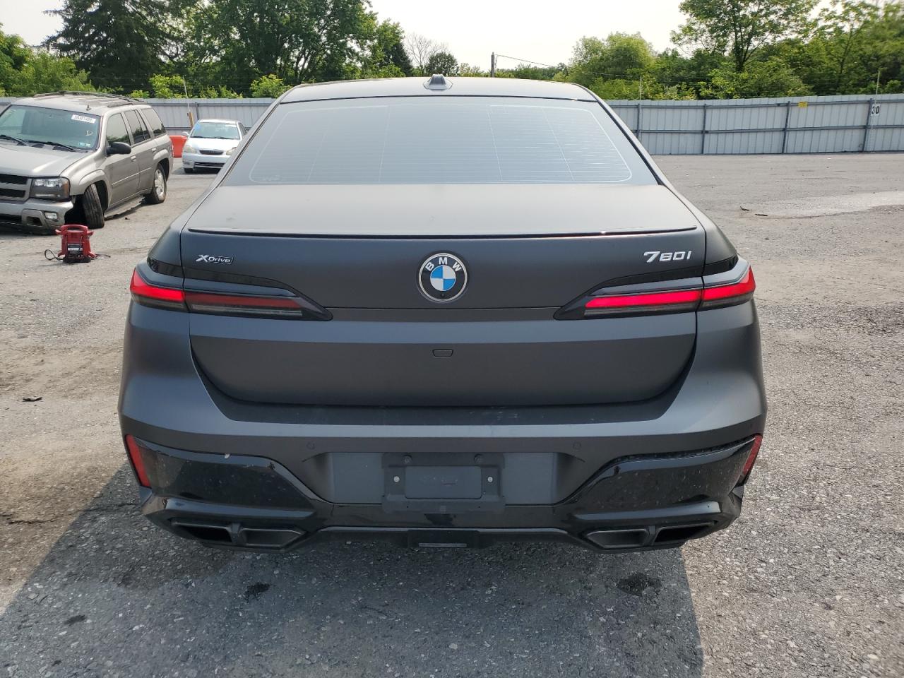 2024 Bmw 760 Xi Черный vin: WBA33EJ04RCS93538