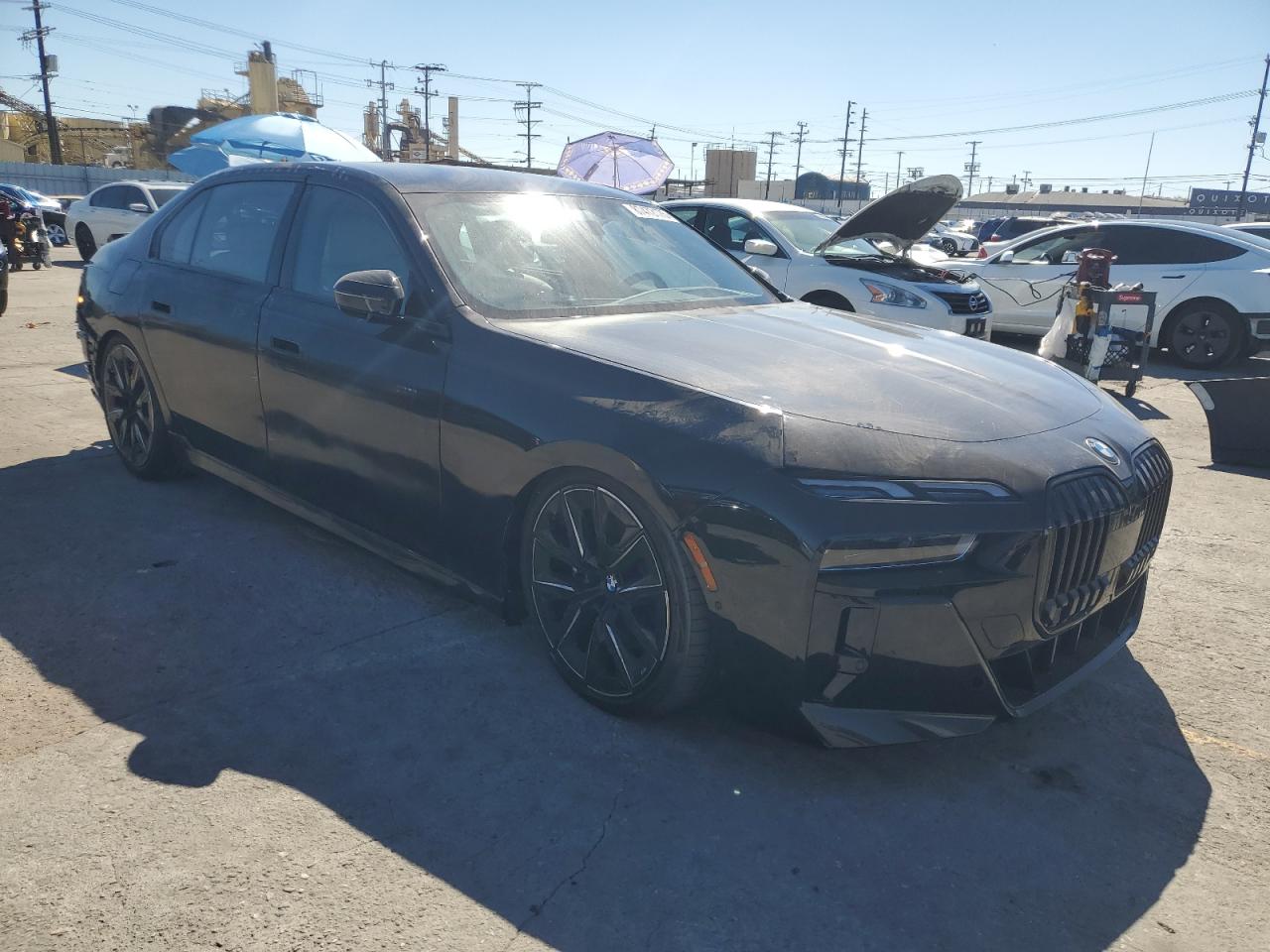 2023 Bmw 760 Xi Black vin: WBA33EJ05PCN11130