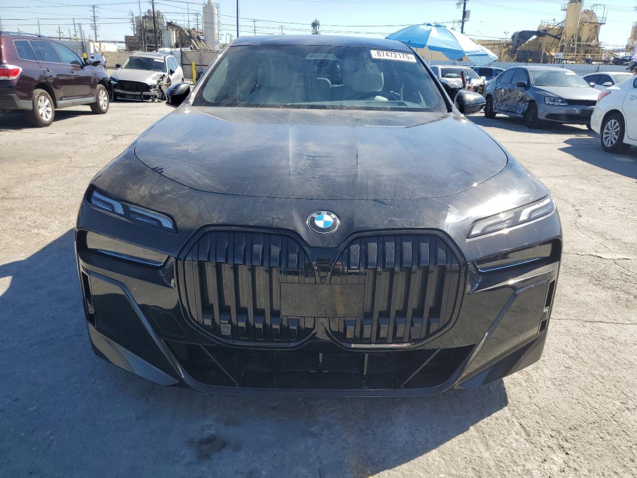 2023 Bmw 760 Xi Black vin: WBA33EJ05PCN11130