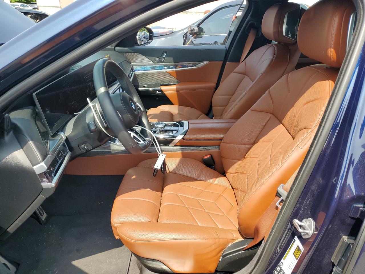 2024 Bmw 760 Xi Blue vin: WBA33EJ06RCR79810