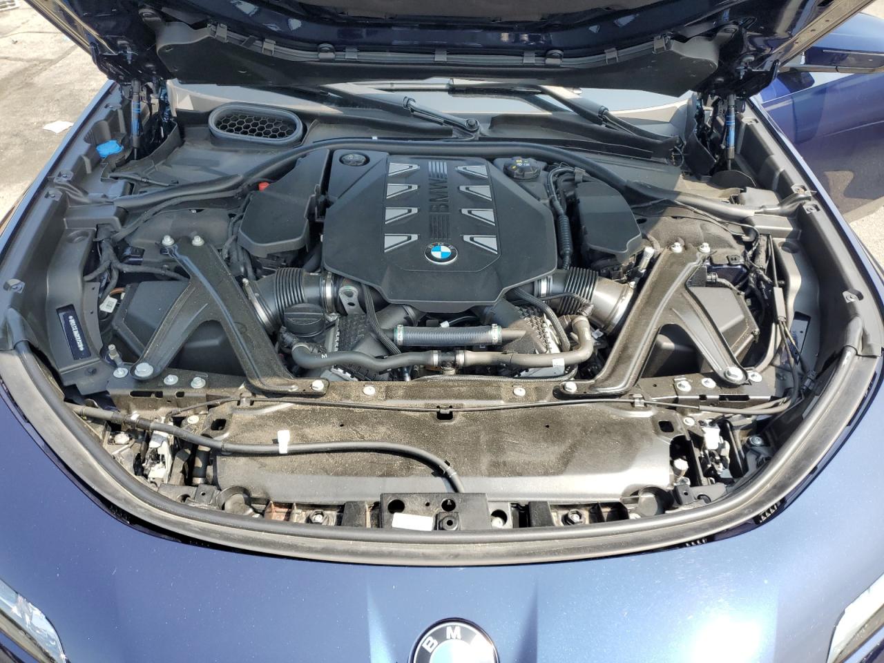 2024 Bmw 760 Xi Blue vin: WBA33EJ06RCR79810