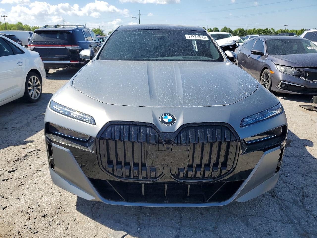 2023 Bmw 760 Xi Серебряный vin: WBA33EJ0XPCM54214