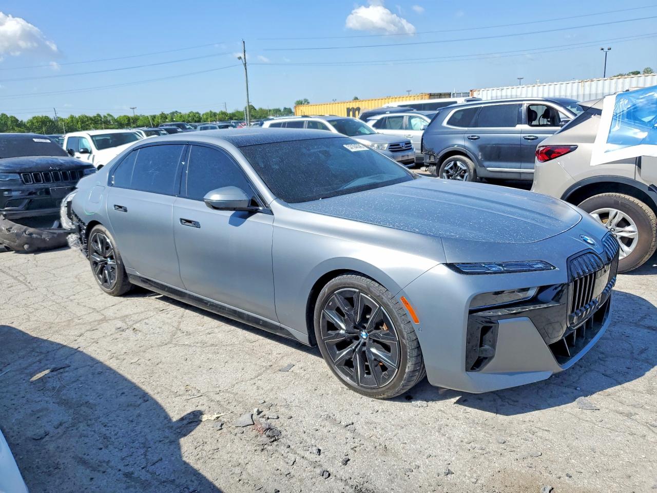 2023 Bmw 760 Xi Серебряный vin: WBA33EJ0XPCM54214