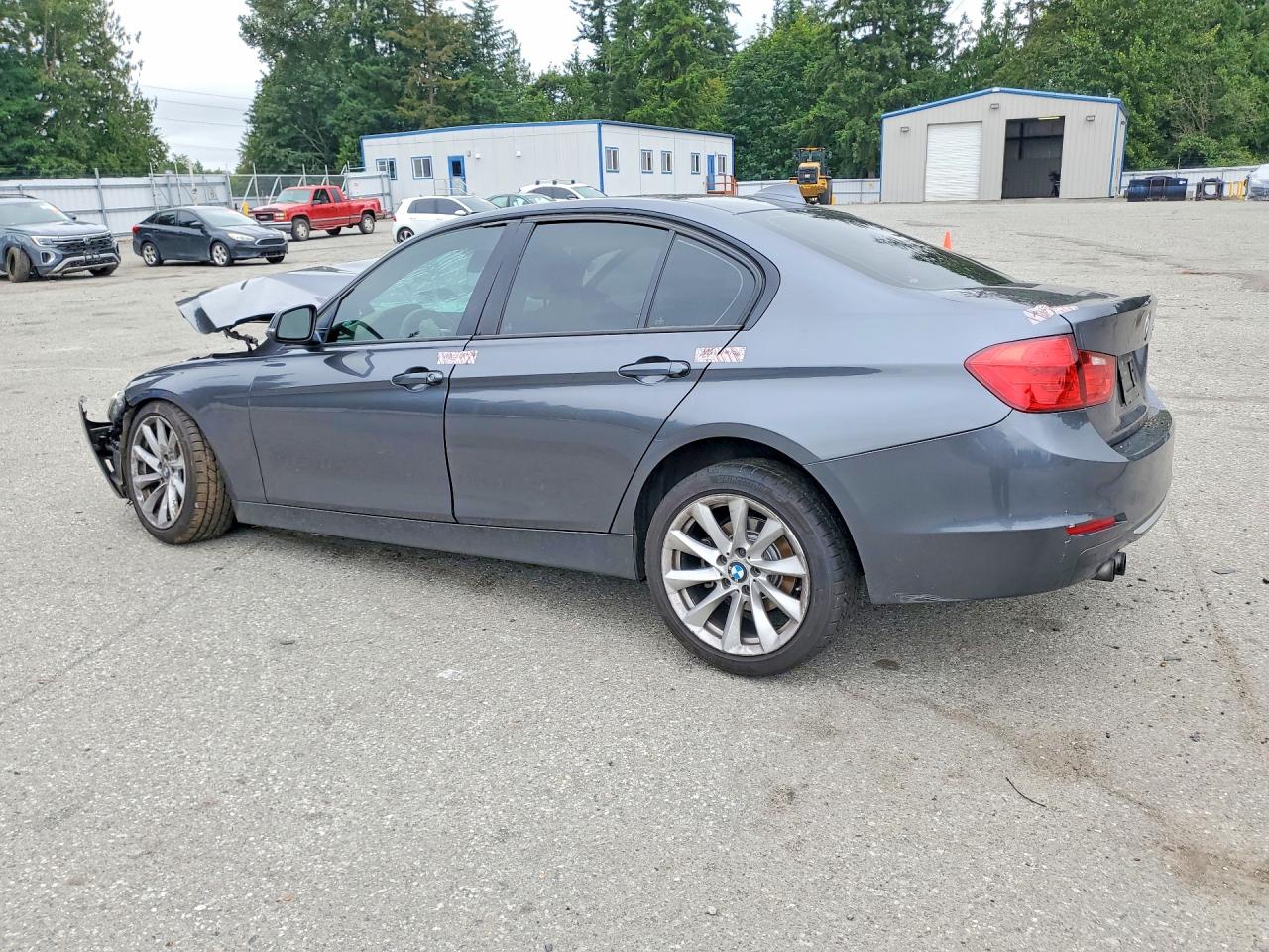 2012 Bmw 328 I Gray vin: WBA3A5C50CF256569