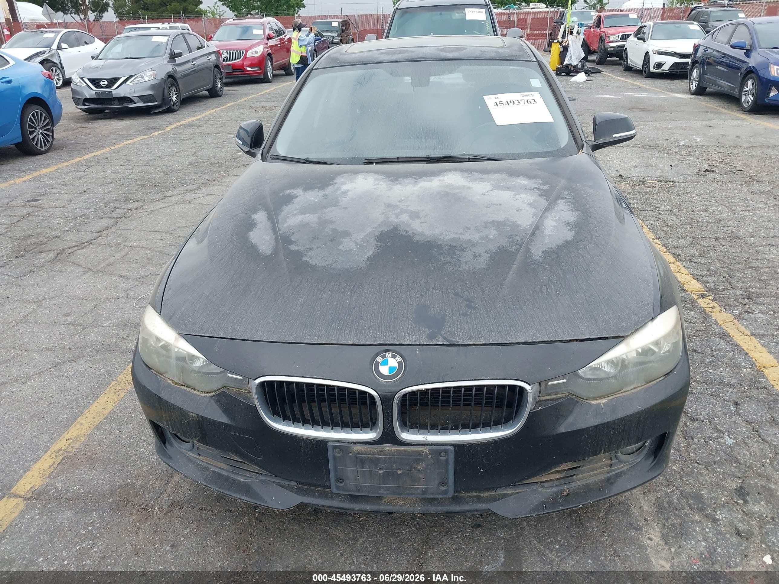 2012 Bmw 328i   Black vin: WBA3A5C50CF341248